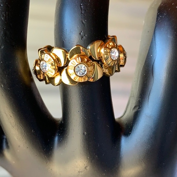 NEW HENRI BENDEL PETAL RING SIZE 7 - Picture 4 of 7